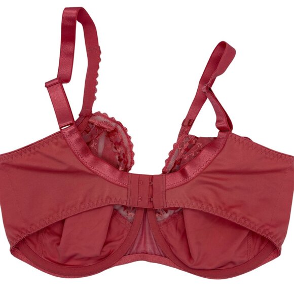 Chantelle C16B10 Every Curve Full Coverage Unlined Bra - Scarlet/Peach 34DDDD - Picture 4 of 6